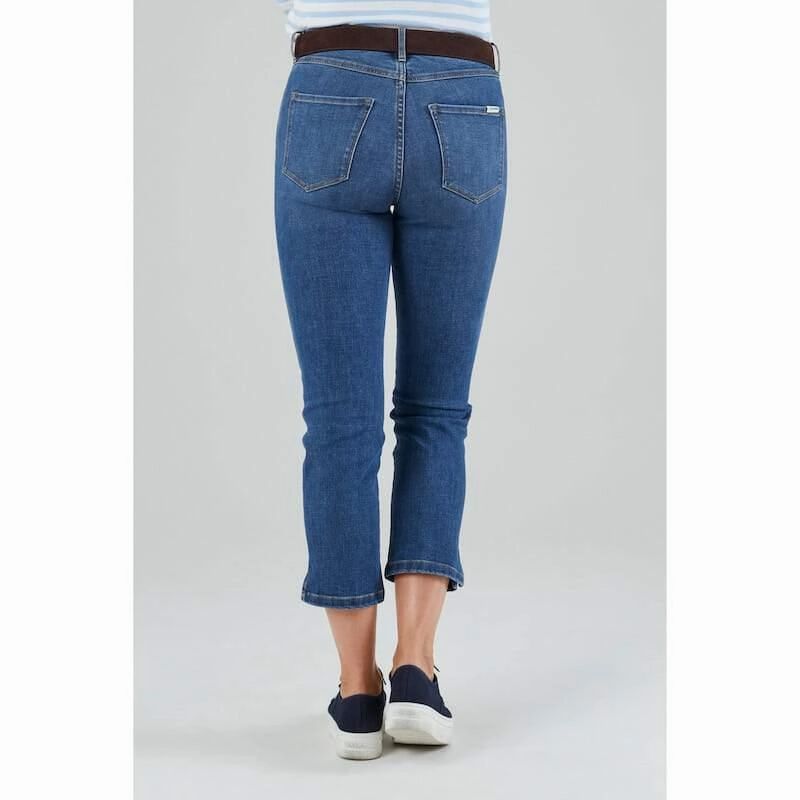 Schoffel Emma 3/4 Ladies Jean - Indigo Instant Discount