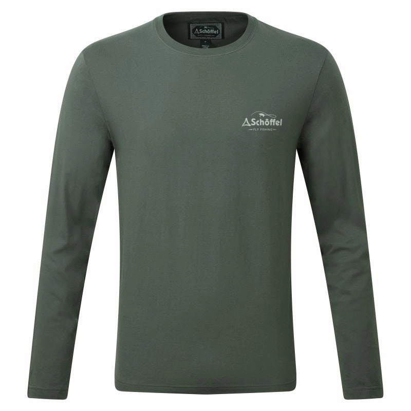 Schoffel Esk Mens T-Shirt - River Green Steal the Deal Now