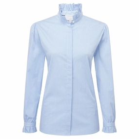 Schoffel Fakenham Ladies Shirt - Light Blue Stripe Dont Wait Save Today Today Only Steal