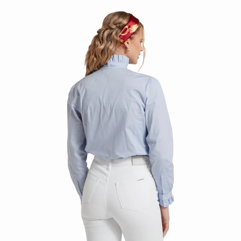 Schoffel Fakenham Ladies Shirt - Pale Blue Gift Ideas Galore Dont Miss Hot Deals