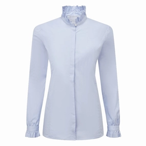 Special Offer Inside Schoffel Fakenham Ladies Shirt - Pale Blue