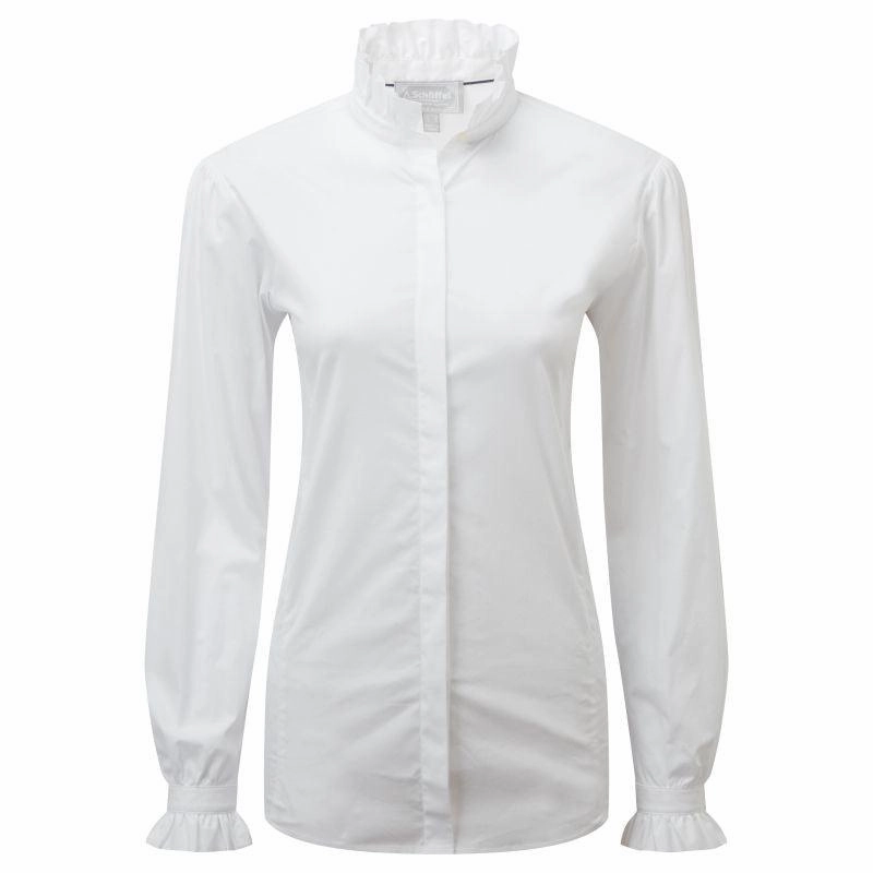 Schoffel Fakenham Ladies Shirt - White Today Only Offer Shop Today Save