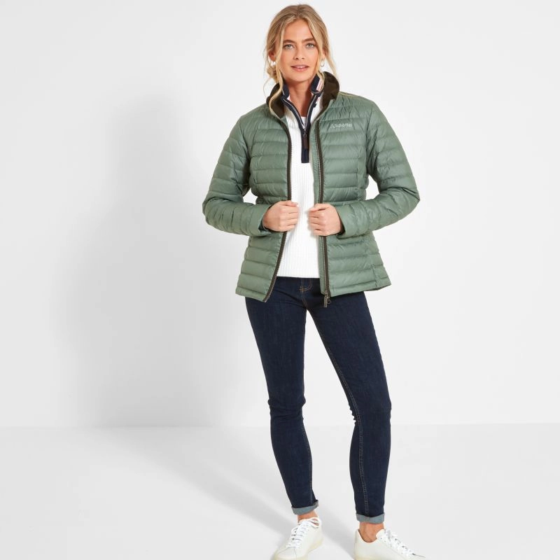 Hot Sale Alert Schoffel Hambleton Down Ladies Jacket - Laurel
