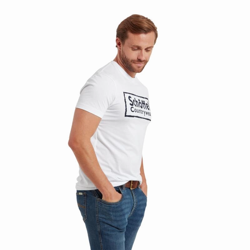Deal of the Day Schoffel Heritage Mens T-Shirt - White