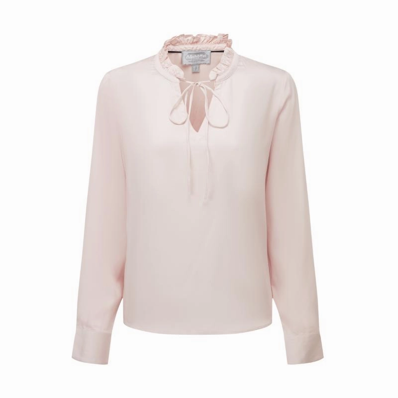 Weekend Flash Offer Special Price Today Schoffel Kersey Ladies Blouse - Hushed Violet