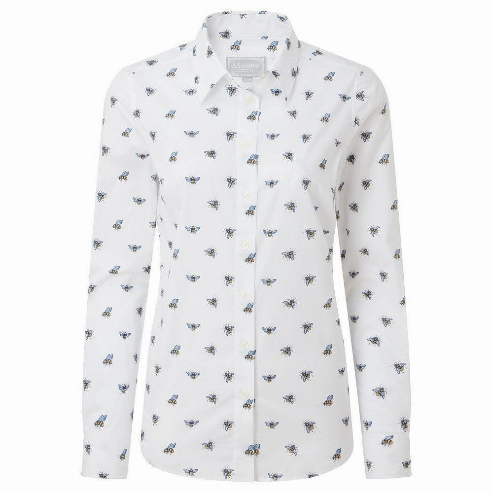 MustHave Clearance Trending Offer Today Schoffel Ladies Norfolk Shirt - Bee Print