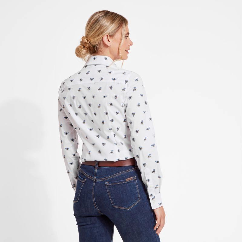 Mega Discount Today Hot Deal Alert Schoffel Ladies Norfolk Shirt - Bee Print