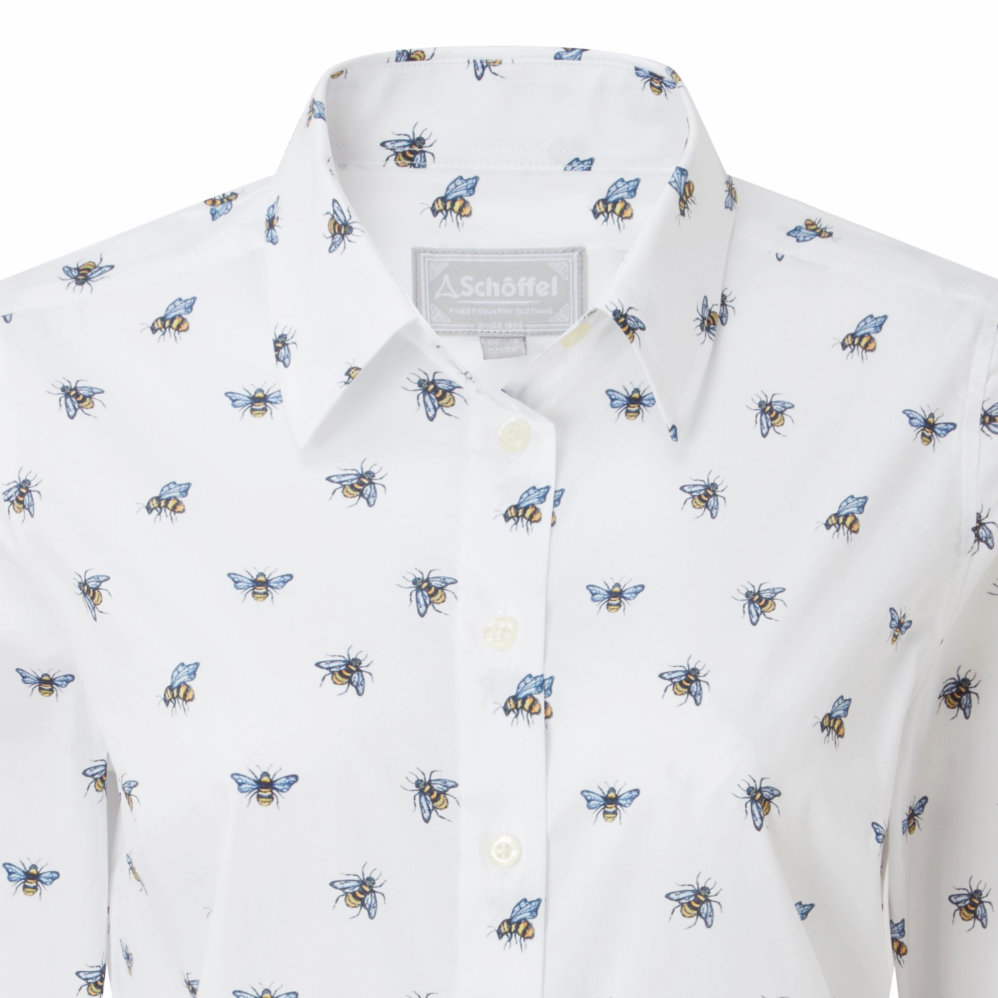 Schoffel Ladies Norfolk Shirt - Bee Print Hot Picks Today Big Sale Today