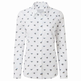 MustHave Clearance Trending Offer Today Schoffel Ladies Norfolk Shirt - Bee Print