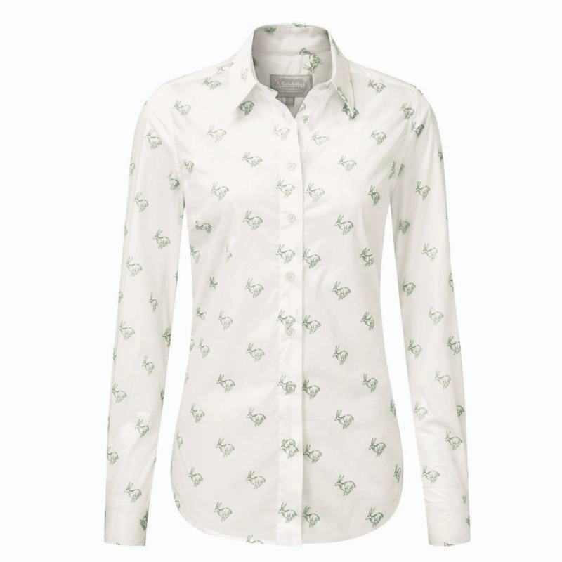 Schoffel Ladies Norfolk Shirt - Cedar Hare Hot Offer Ending Soon