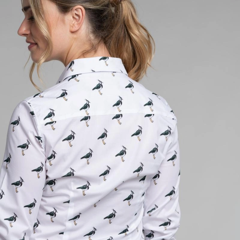Clearance Event Alert Big Savings Event Schoffel Ladies Norfolk Shirt - Lapwing Print