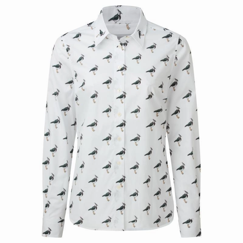 Flash Offer Today Flash Deal Alert Schoffel Ladies Norfolk Shirt - Lapwing Print