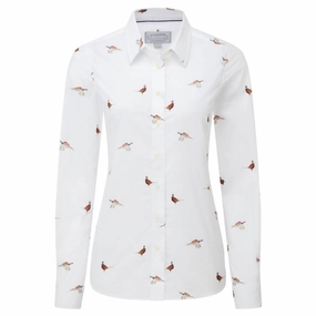 Steal the Deal Now Schoffel Ladies Norfolk Shirt - Pheasant Print