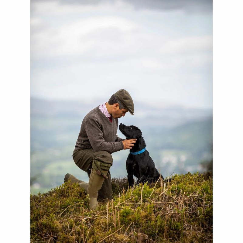 Surprise Offer Now Schoffel Lambswool Mens V Neck Jumper - Mole