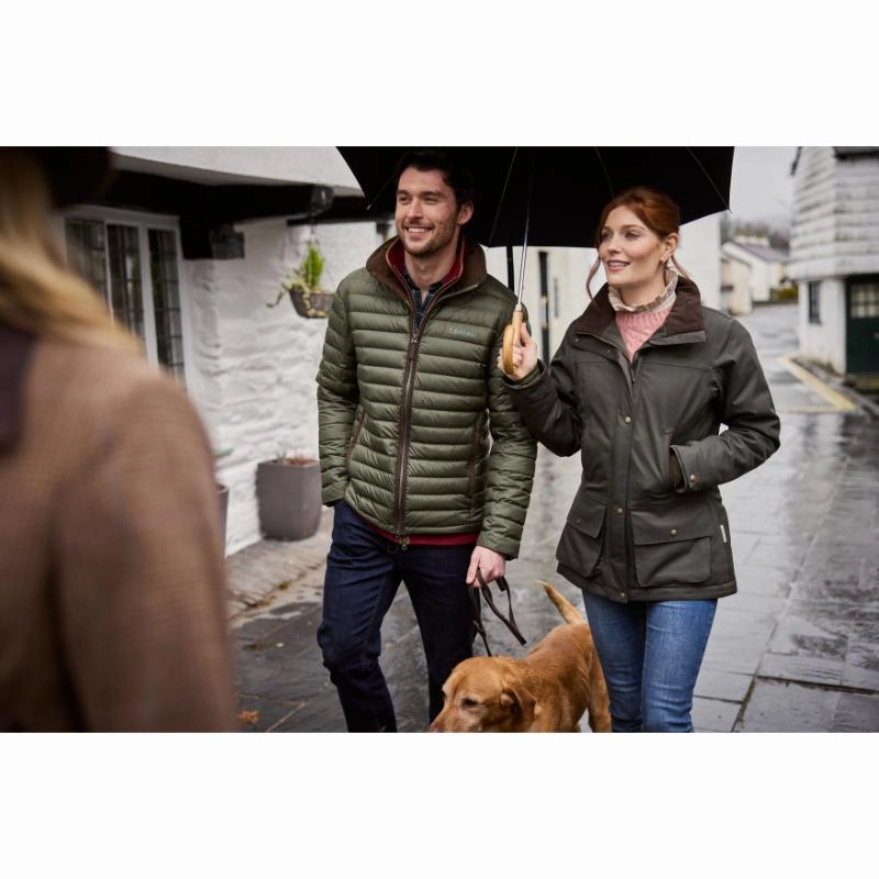 Schoffel Langton Venturi Primaloft Ladies Waterproof Country Coat - Dark Woodland Instant Discount