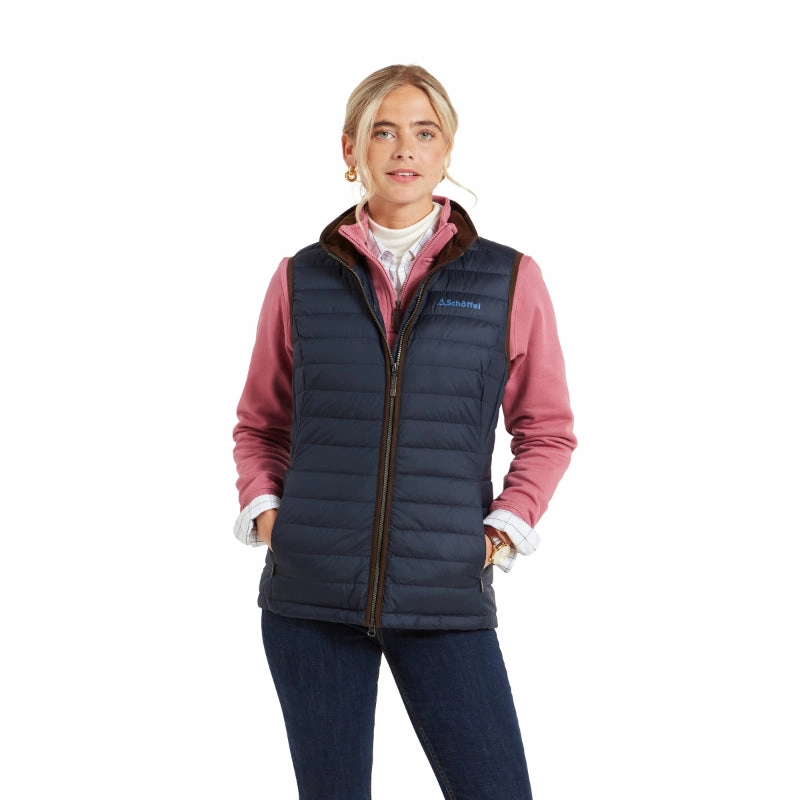 Schoffel Launde Down Ladies Gilet - Petrol Blue Price Drop Alert Todays Best Deal