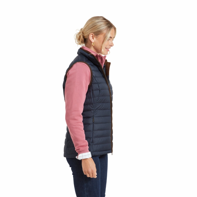 Schoffel Launde Down Ladies Gilet - Petrol Blue Hot Offer Ending Soon