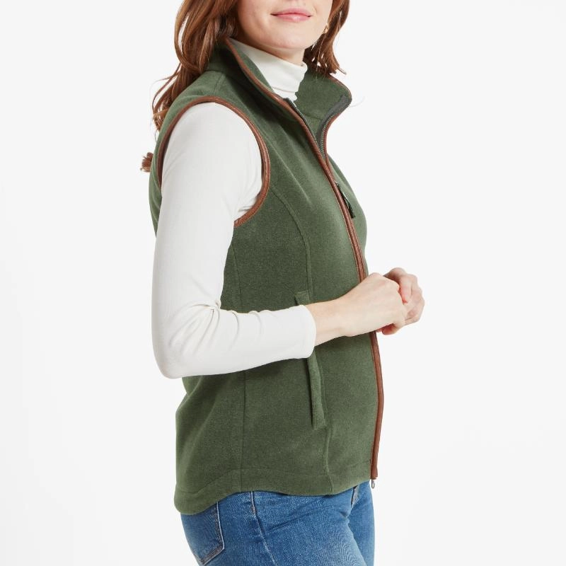 Schoffel Lyndon Ladies Fleece Gilet - Cedar Green Shop Grab Offer Save Today Event