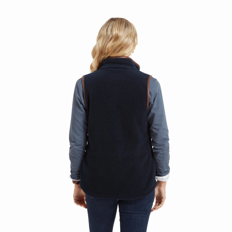 Schoffel Lyndon Ladies Fleece Gilet - Navy Save Big Online