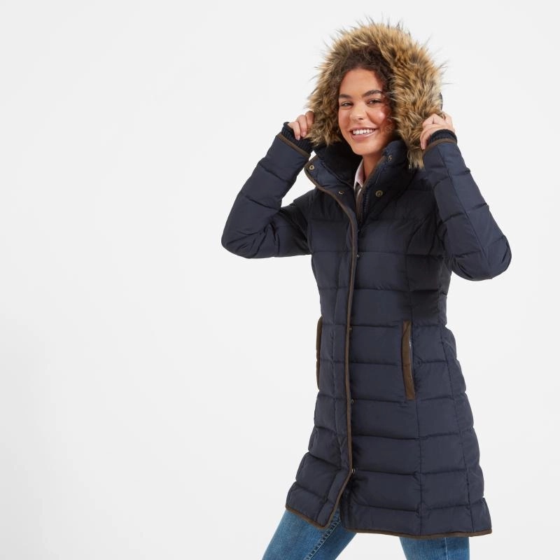 Schoffel Mayfair Ii Ladies Down Coat - Midnight Trending Hot Deal Trendy Picks Today