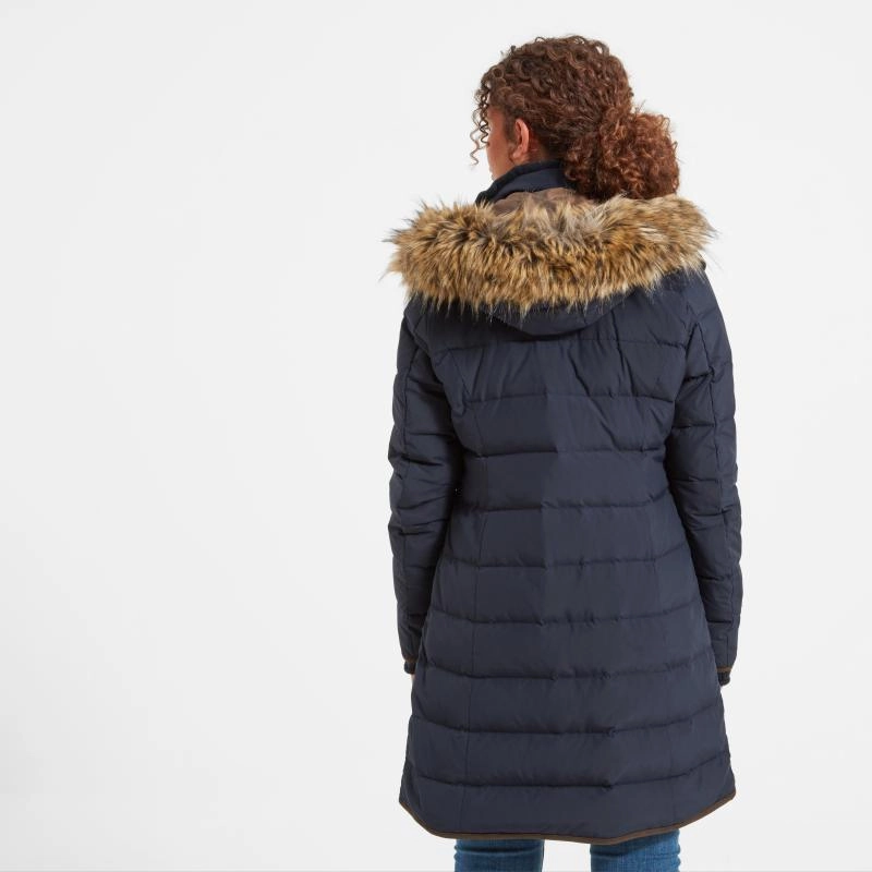 Best Deal Alert Trending Today Steal Schoffel Mayfair Ii Ladies Down Coat - Midnight