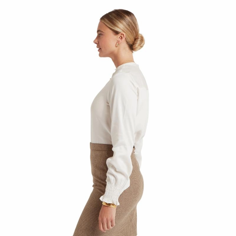Schoffel Melford Ladies Blouse - Dove Online Exclusive Deal Gift Ideas Galore