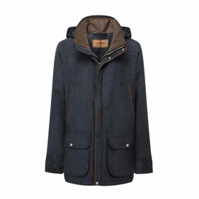 MustHave Deal Schoffel Oundle Venturi Mens Waterproof Country Coat - Carbon Navy