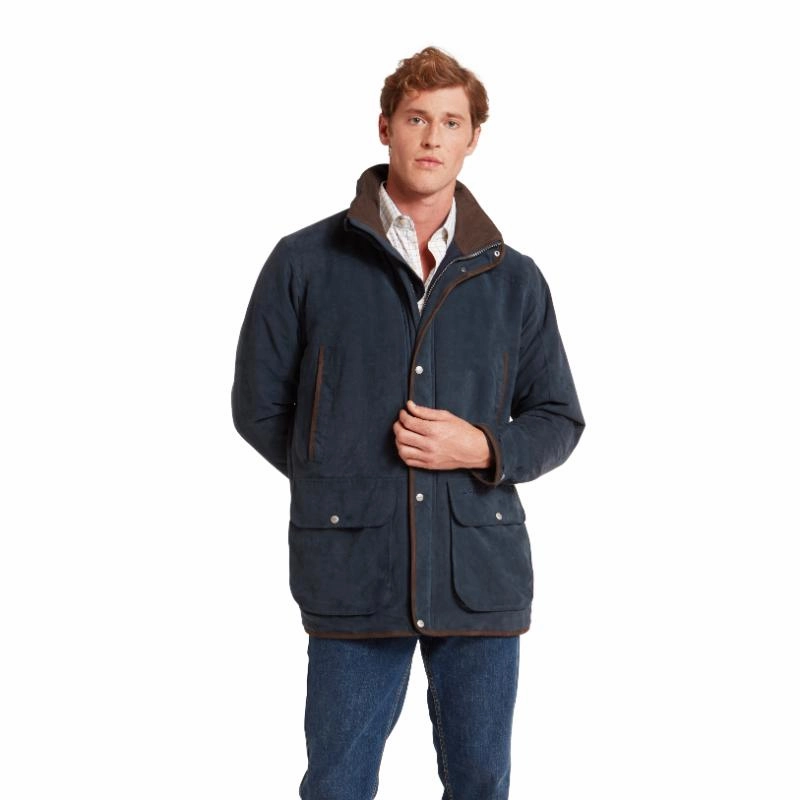 Price Drop Alert Schoffel Oundle Venturi Mens Waterproof Country Coat - Carbon Navy