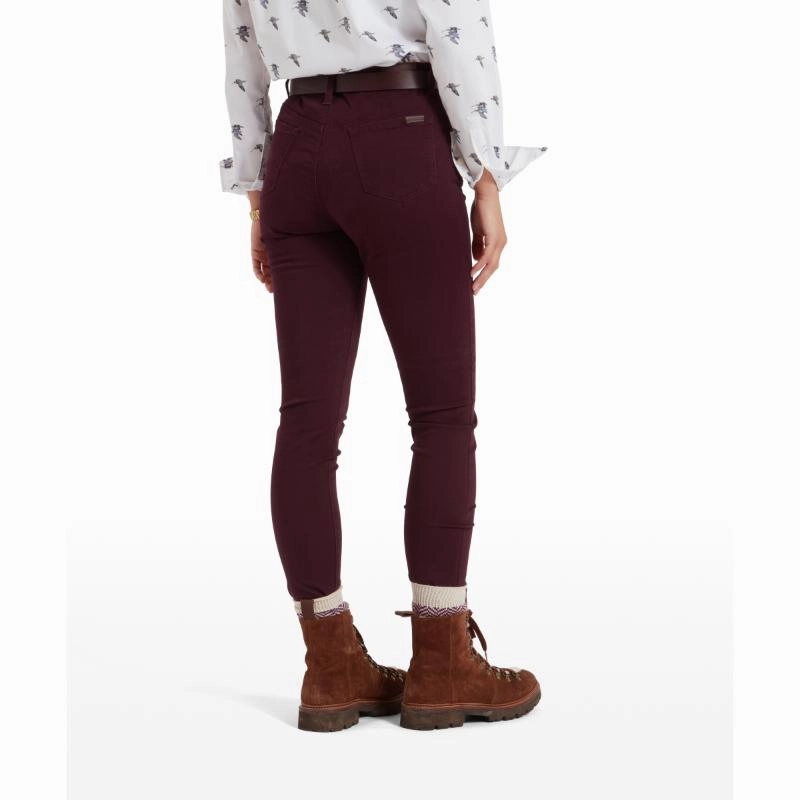 Special Occasion Discount MustHave Steals Schoffel Poppy Ladies Jean - Deep Plum