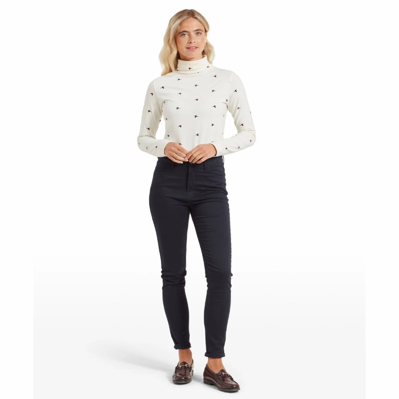 Schoffel Poppy Ladies Jean - Navy Price Drop Alert