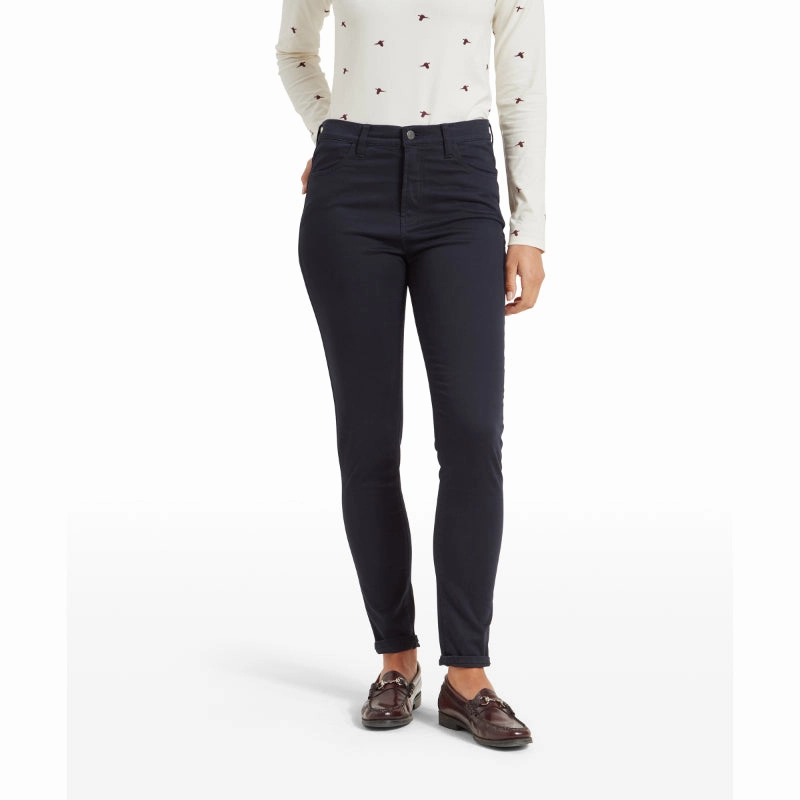 Schoffel Poppy Ladies Jean - Navy Best Deal Online