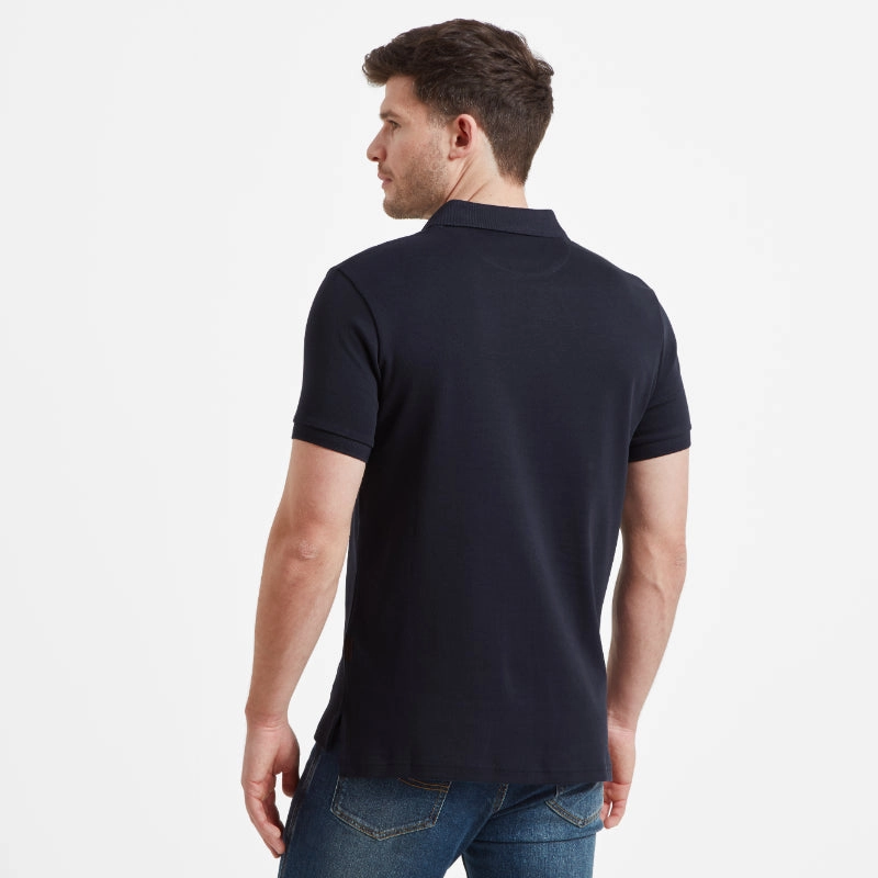 Dont Miss Hot Deals Schoffel St Ives Jersey Mens Polo Shirt - Dark Navy