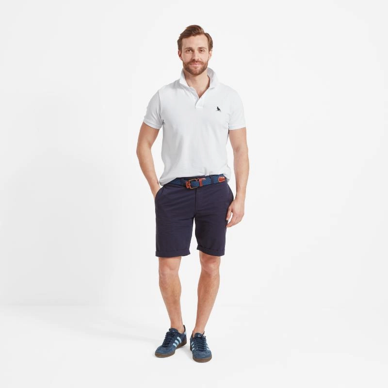 Schoffel St Ives Tailored Mens Polo Shirt - White Today Only Offer Exclusive Holiday Deal