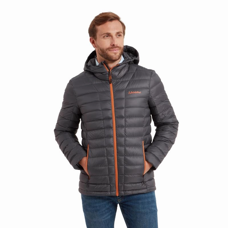 Schoffel Thurso Down Mens Jacket - Graphite Hot Savings Alert
