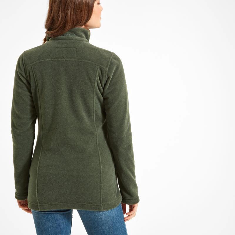 Schoffel Tilton Ladies 1/4 Zip Fleece - Cedar Green Clearance Sale Now Daily Special Offer