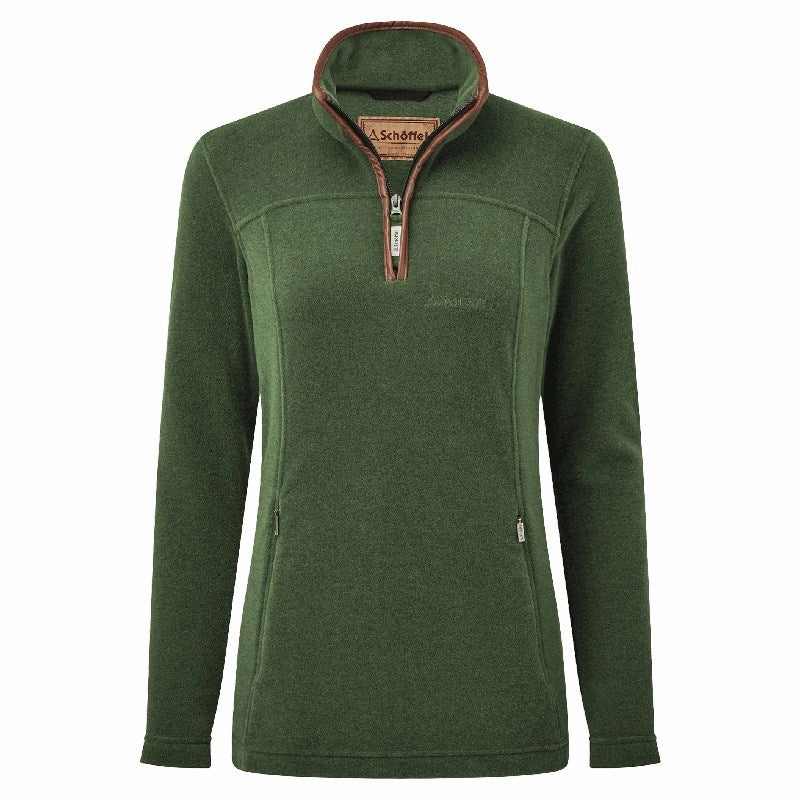 Schoffel Tilton Ladies 1/4 Zip Fleece - Forest Clearance Event Alert