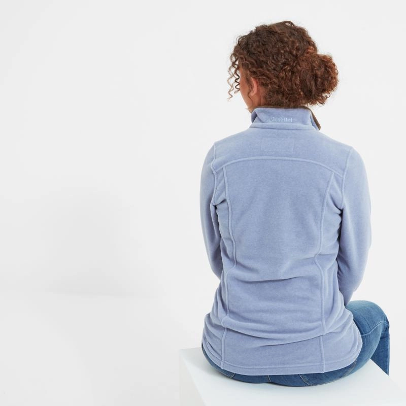 Special Steal Event Schoffel Tilton Ladies 1/4 Zip Fleece - Powder Blue