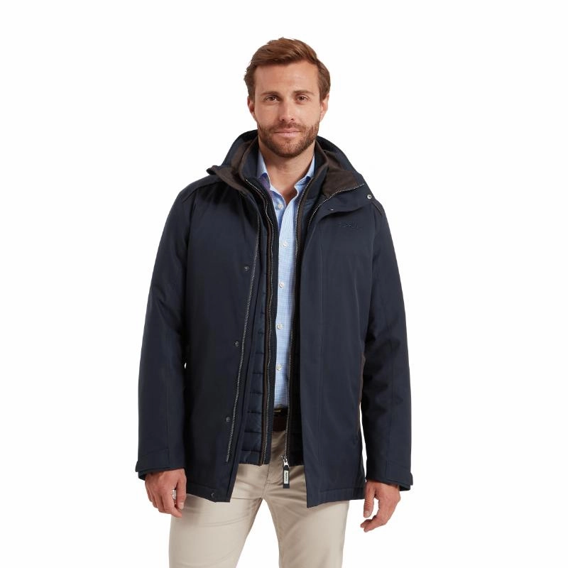 Sweet Deal Today Grab the Deal Now Schoffel Whitton Primaloft Mens Venturi Waterproof Coat - Navy