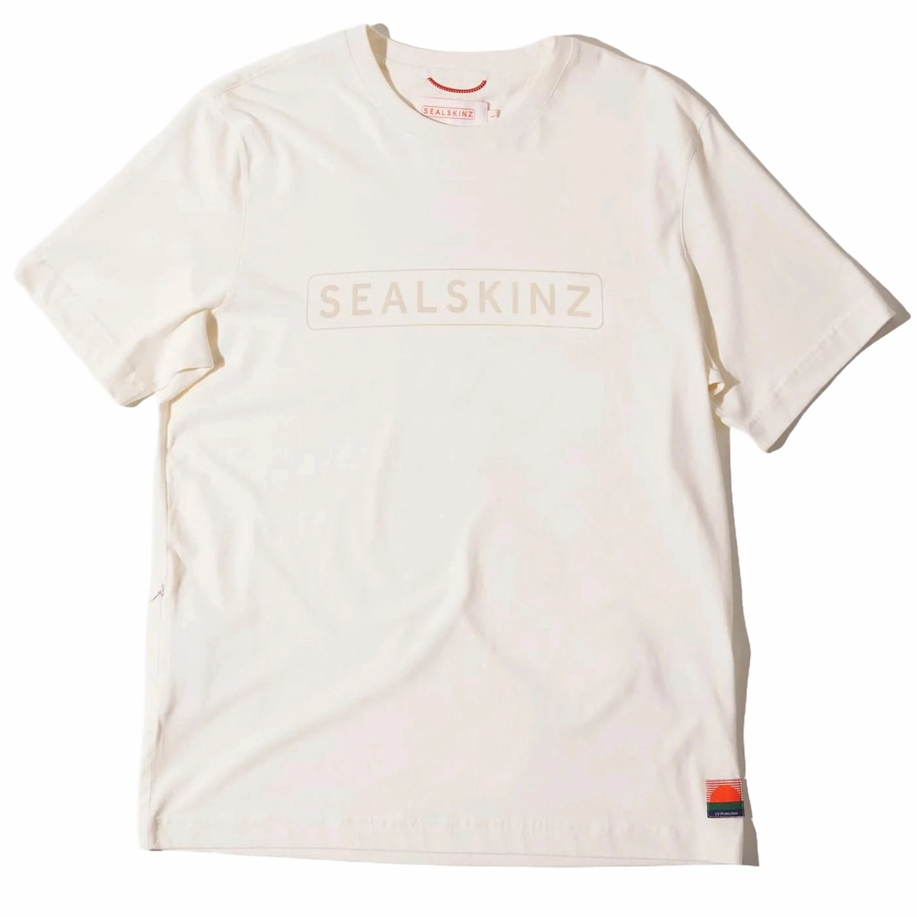 Sealskinz Litcham Icon Uv Protection Tee Cream Instant Savings Inside EndofWeek Deals