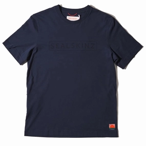 Grab Your Hot Pick Sealskinz Litcham Icon Uv Protection Tee Navy