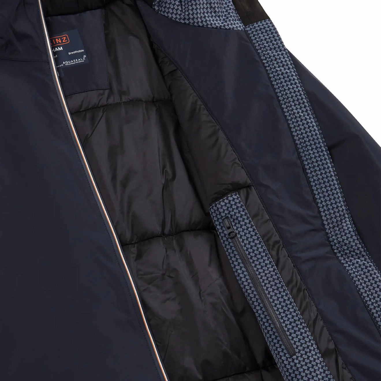 Sealskinz Trimingham Waterproof Puffer Rain Jacket Navy Today Only Discount Shop Save Today