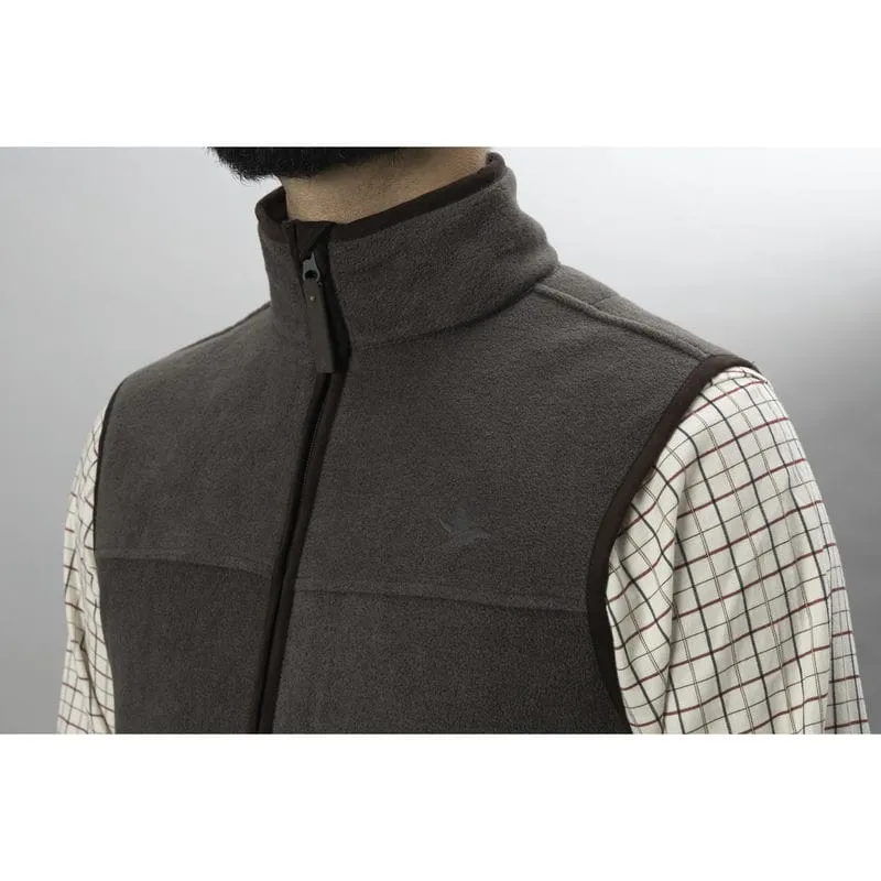 Seeland Woodcock Earl Mens Fleece Gilet - Dark Grey Melange Hot Pick Online Price Drop Frenzy