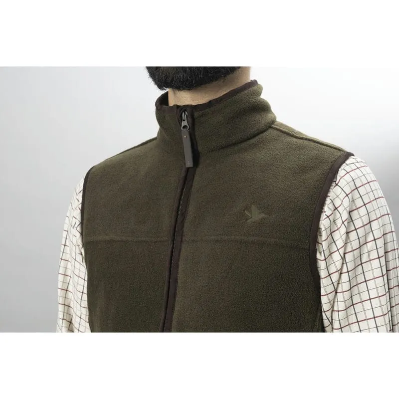 Seeland Woodcock Earl Mens Fleece Gilet - Pine Green Melange Flash Sale Alert Surprise Discount Today