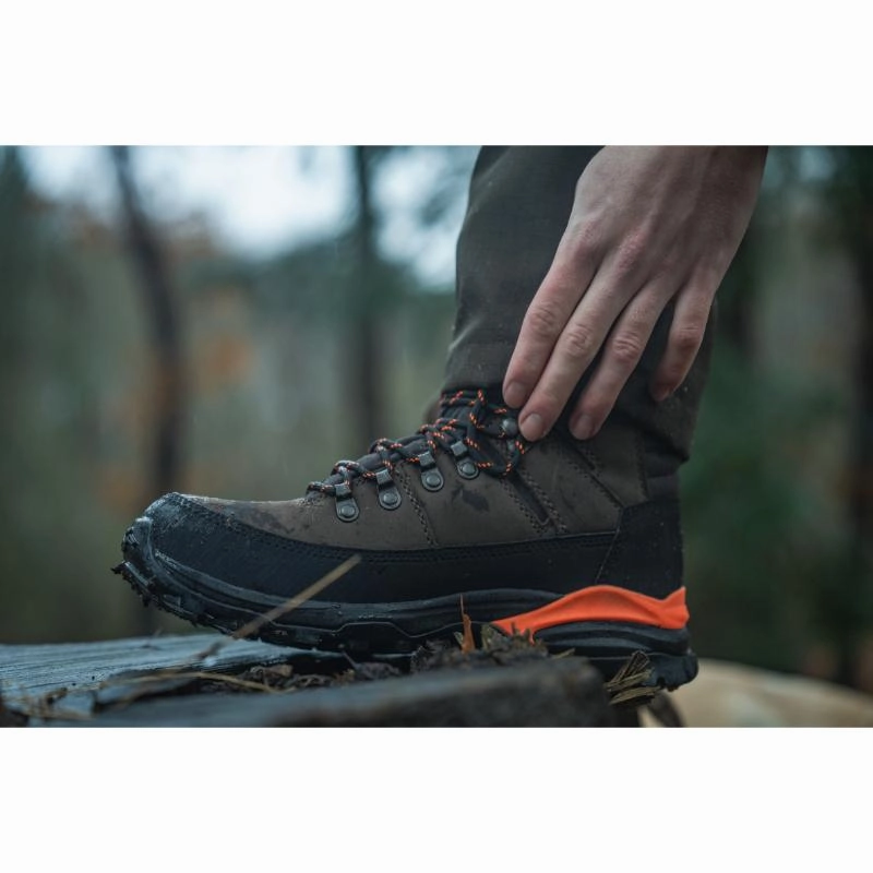 Gift Sale Event Biggest Savings Now Seeland Enduro Tracker High Mens Waterproof Boot - Dark Brown