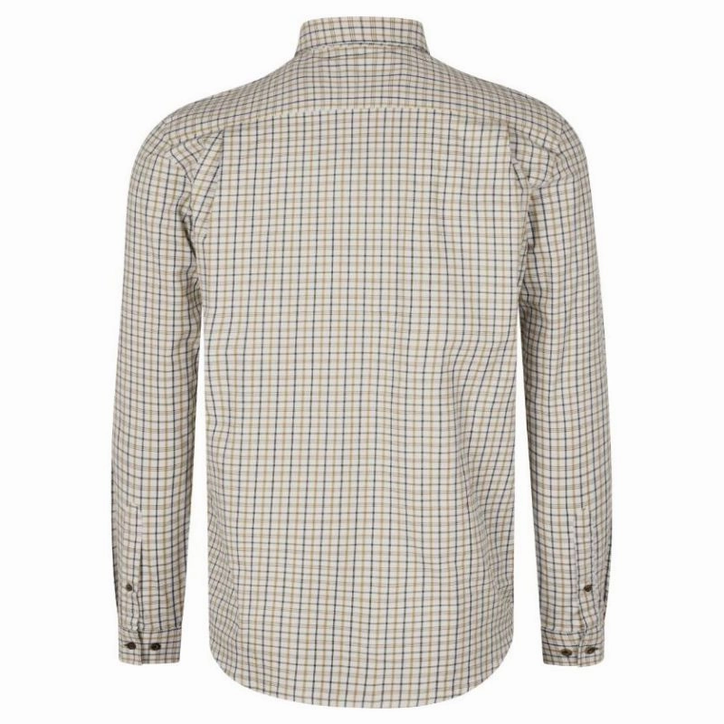 Seeland Oxford Mens Shooting Shirt - Classic Blue/Classic Brown Check Hot Discount Deal