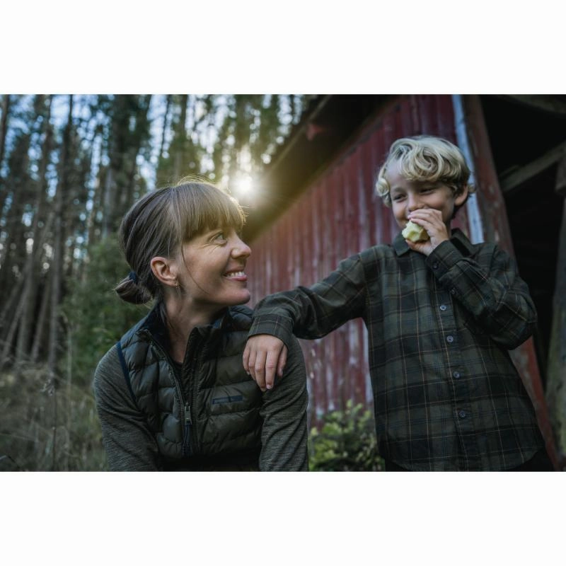Today Only Savings Save Big Online Seeland Peak Aia Long Sleeve Ladies T-Shirt - Military Olive Melange