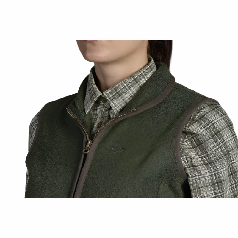 Flash Sale Now Dont Miss This Offer Seeland Woodcock Ladies Fleece Gilet - Classic Green