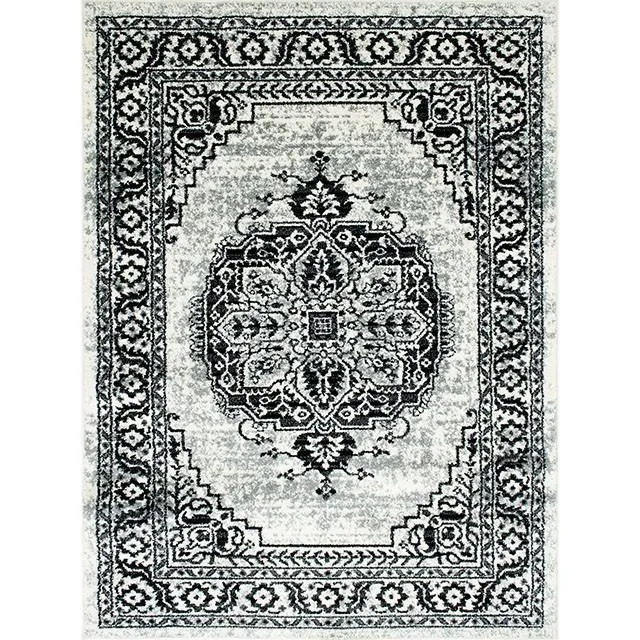 Serang Gray/Black 5' X 7' Area Rug