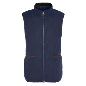 Today Only Discount Alert Limited Time Discount Barbour Country Liddesdale Quilted Mens Gilet - Navy