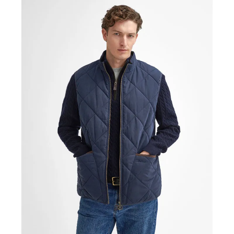 Deal Frenzy Today Barbour Country Liddesdale Quilted Mens Gilet - Navy